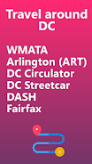 DC Transit: WMATA Metro Times Captura de pantalla 1