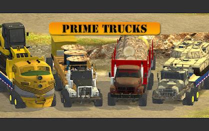 Offroad Truck Driving Master Tangkapan skrin 1