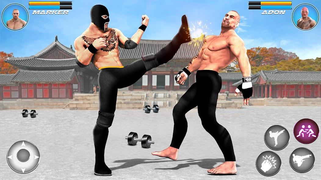 Kung Fu karate Game Offline 3D Mod Zrzut ekranu 2