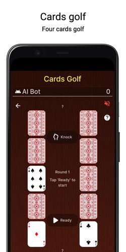 Cards Golf Schermafbeelding 2