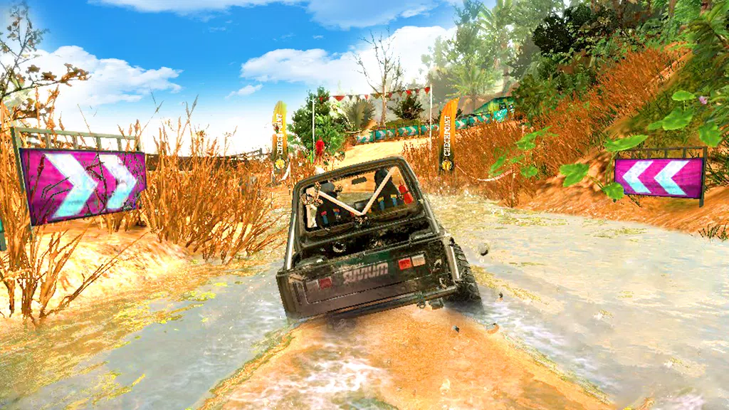 4X4 Offroad SUV Driving Games Schermafbeelding 4