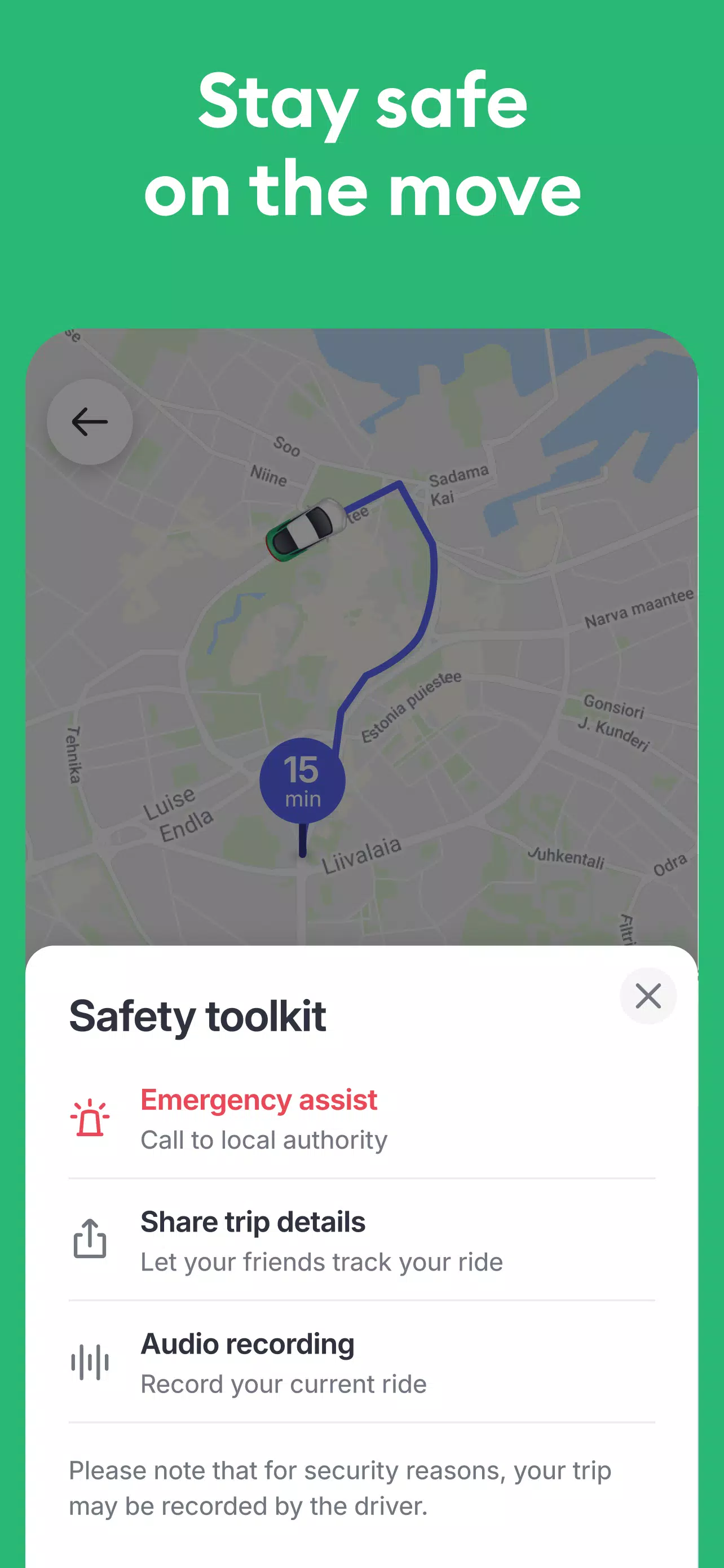 Bolt: Request a Ride Screenshot 3