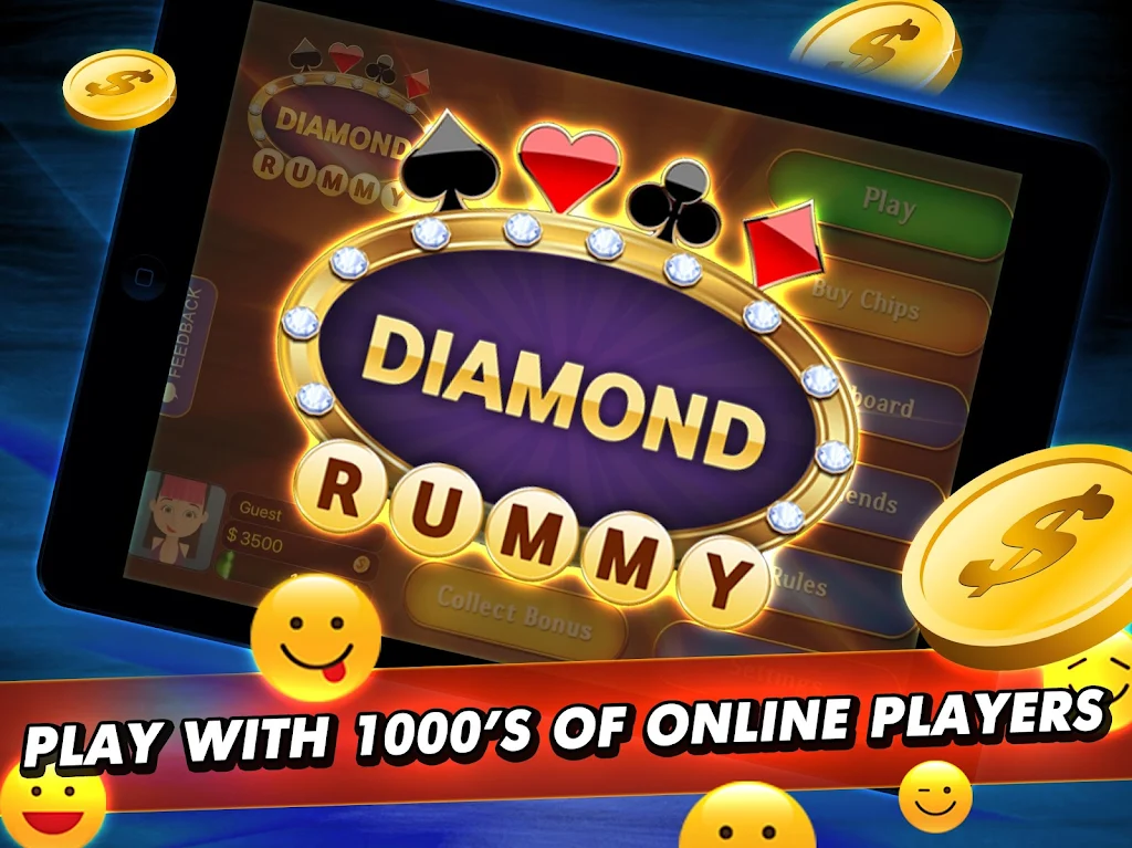 Diamond Rummy 스크린샷 1