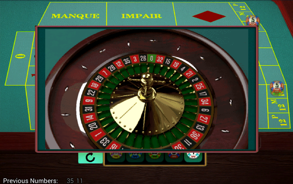 French Roulette Simulator Schermafbeelding 2