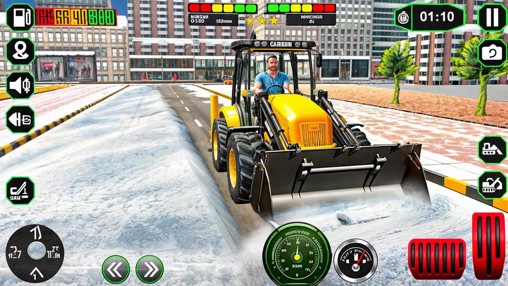 Real Heavy Snow Plow Truck Zrzut ekranu 1