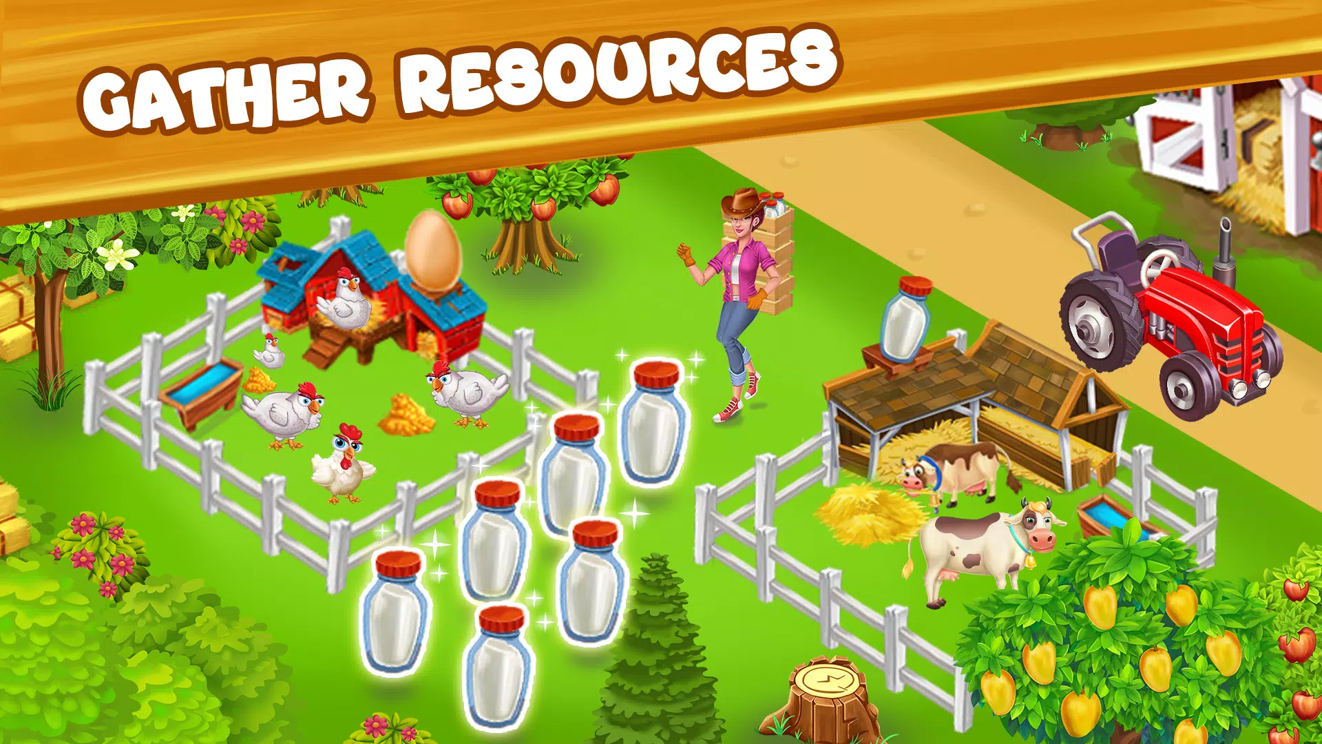 Farm Day Farming Offline Games Screenshot 3