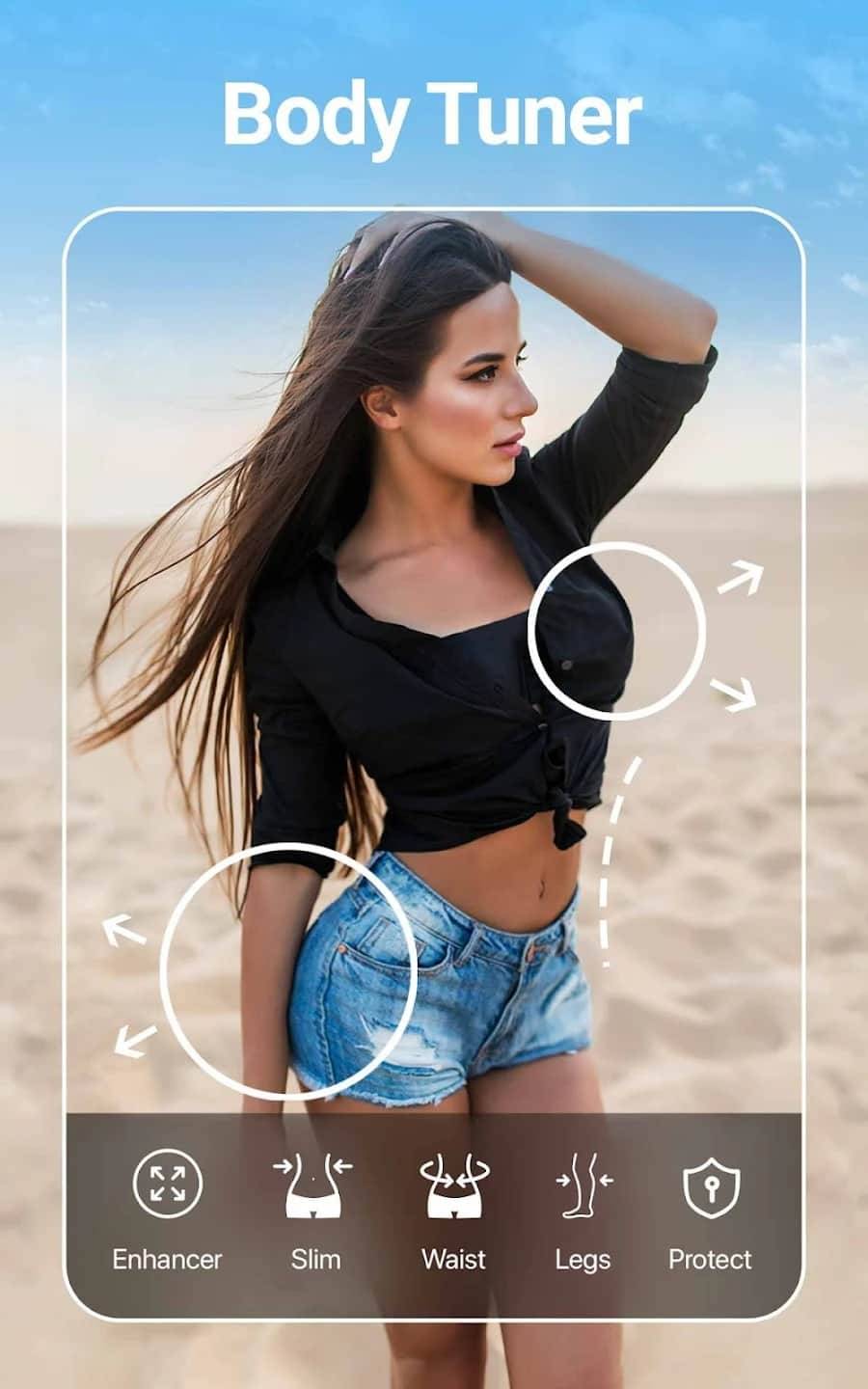 YouCam Perfect Editor de Fotos Captura de tela 4
