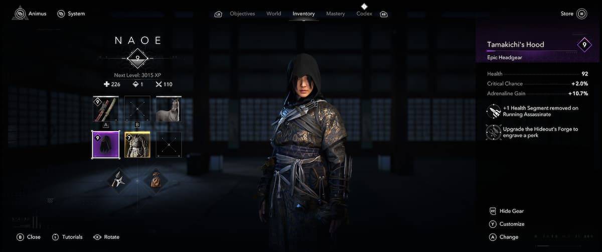 “在刺客信条阴影中换衣服和外观的指南”