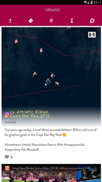 Messi App Oficial Ảnh chụp màn hình 2