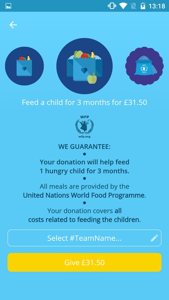 ShareTheMeal Zrzut ekranu 3