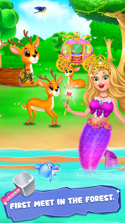 Schermata Princess life love story games 4