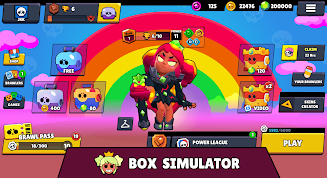 Box Simulator Mandy Brawl Star Zrzut ekranu 2