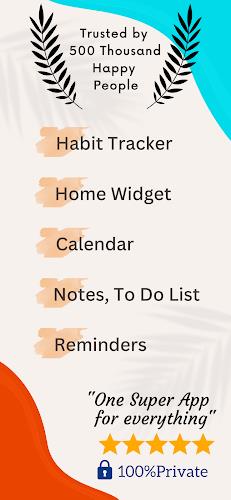 Habit Tracker Planner HabitYou Ekran Görüntüsü 1