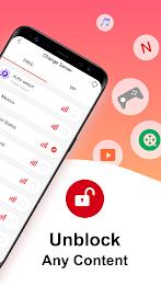 VPN Kitten: Free Unlimited VPN Proxy & Secure WiFi Screenshot 3