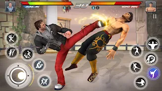 Karate Fighting Boxing Game 3D 스크린샷 1