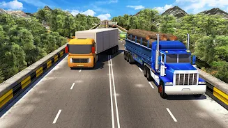 Offroad 18 Wheeler Truck Drivi Zrzut ekranu 3