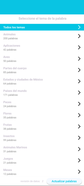 Buscando Palabras Capture d'écran 2
