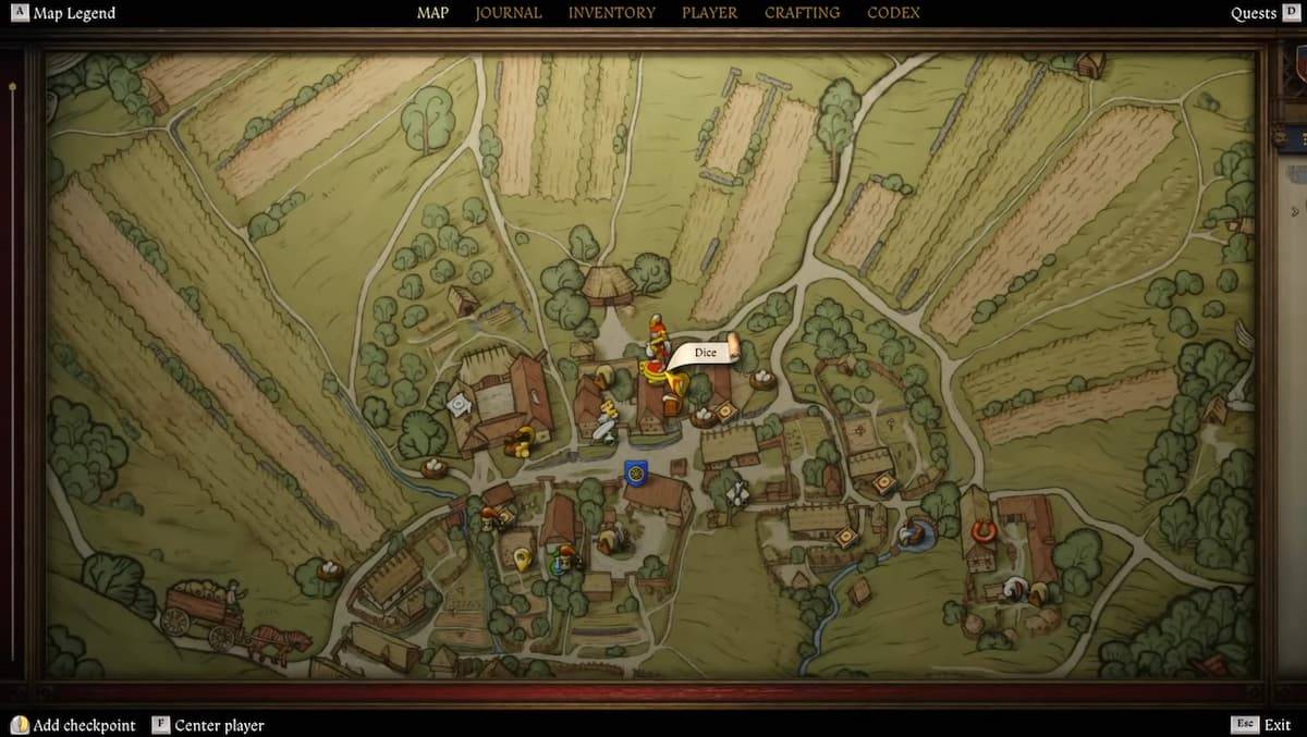 Kingdom Come: การปลดปล่อย 2 สถานที่ตั้งของ Saint Antiochus '