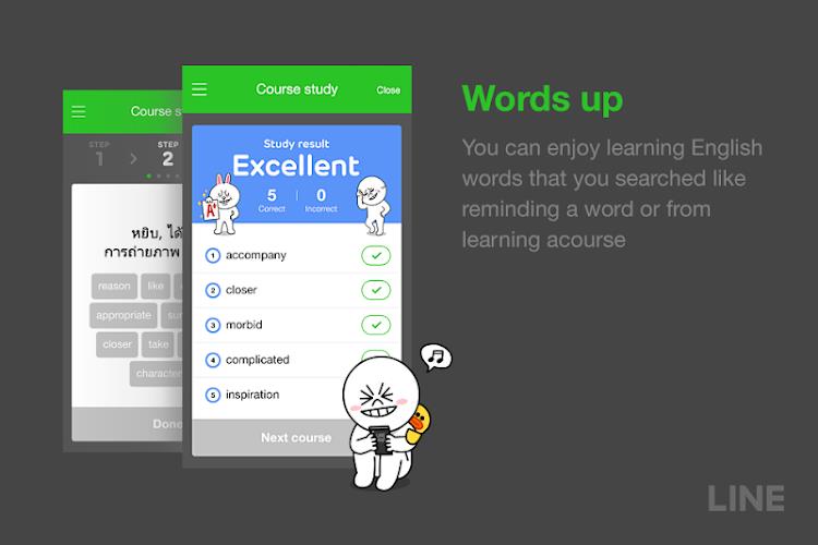 LINE Dictionary: English-Thai Captura de pantalla 4