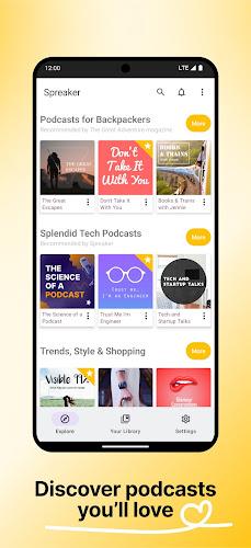 Spreaker Podcasts Captura de pantalla 2