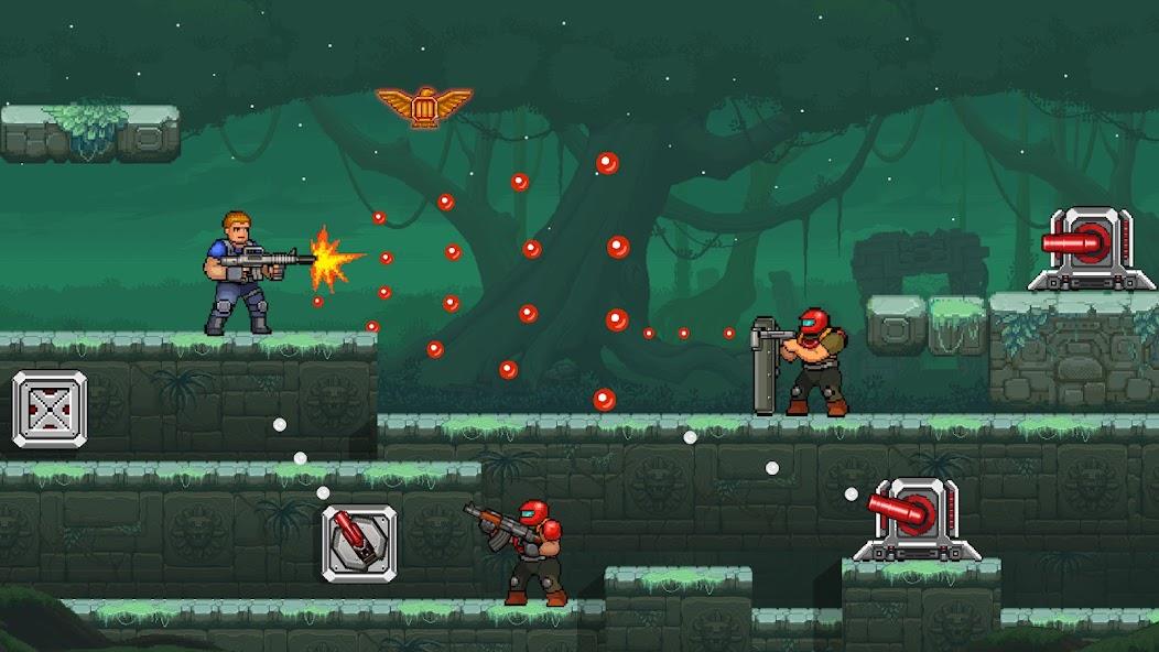 Gun Force Side-scrolling Game Mod Schermafbeelding 2