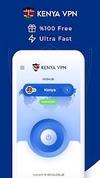 VPN Kenya - Get Kenya IP स्क्रीनशॉट 1