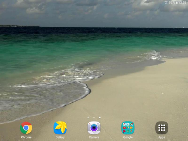 Tropical Beach Live Wallpaper Captura de pantalla 1