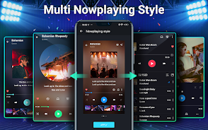 Music Player - Equalizer & MP3 Schermafbeelding 2