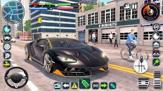 Lamborghini Game Car Simulator Ảnh chụp màn hình 1