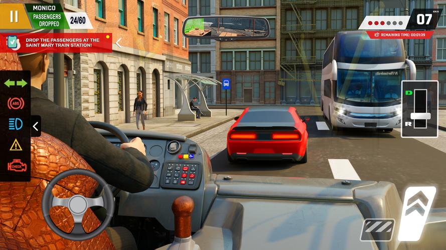 City Bus Simulator : Bus Games Schermafbeelding 1