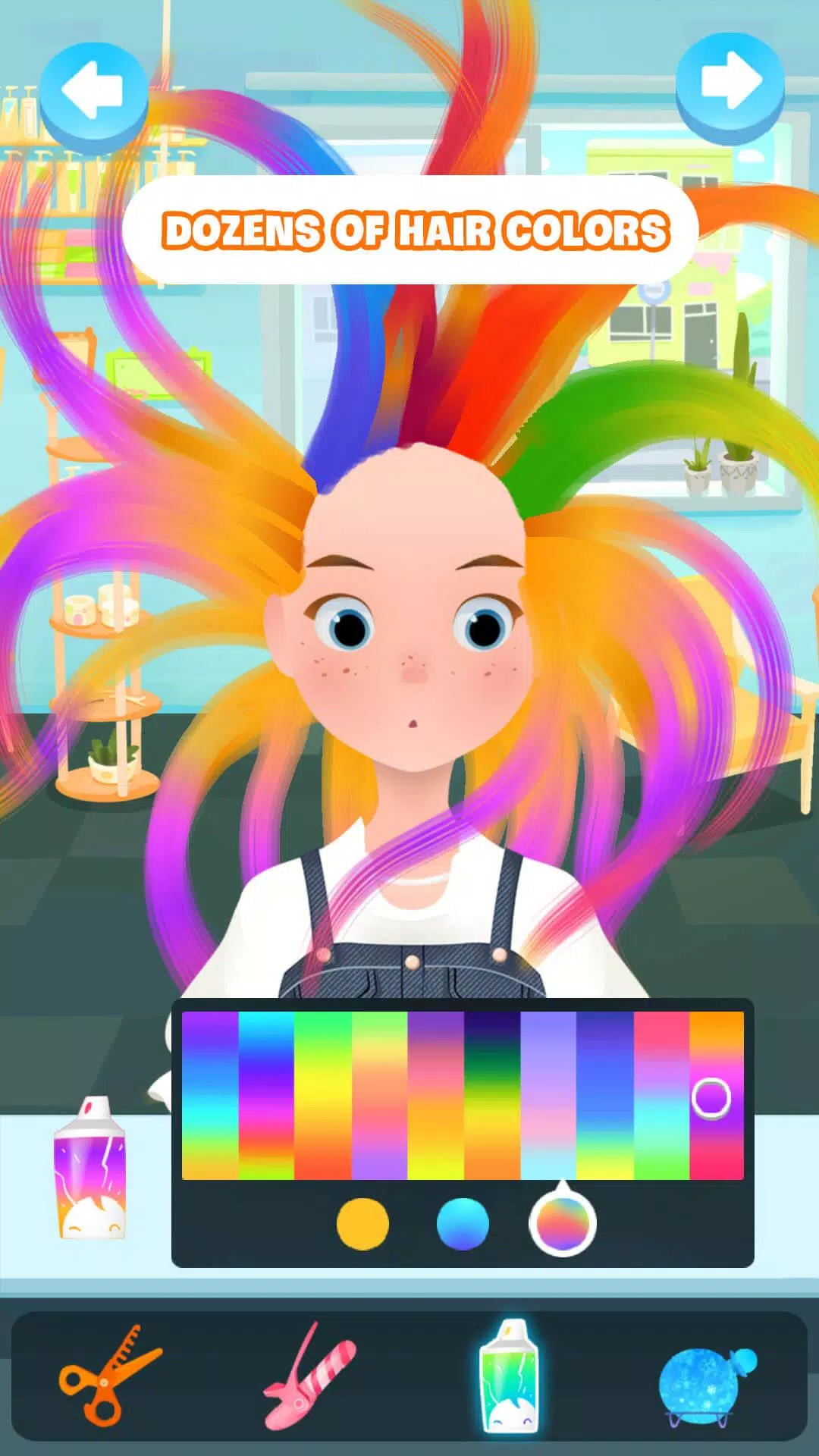 Hair salon games : Hairdresser স্ক্রিনশট 1