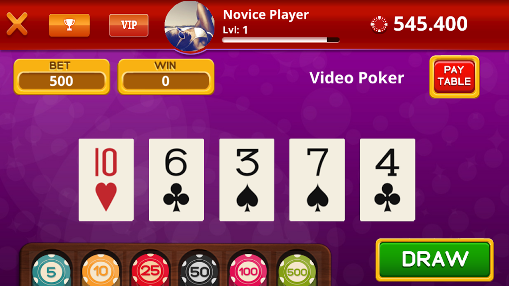 Casino Poker Blackjack Slots Screenshot 1