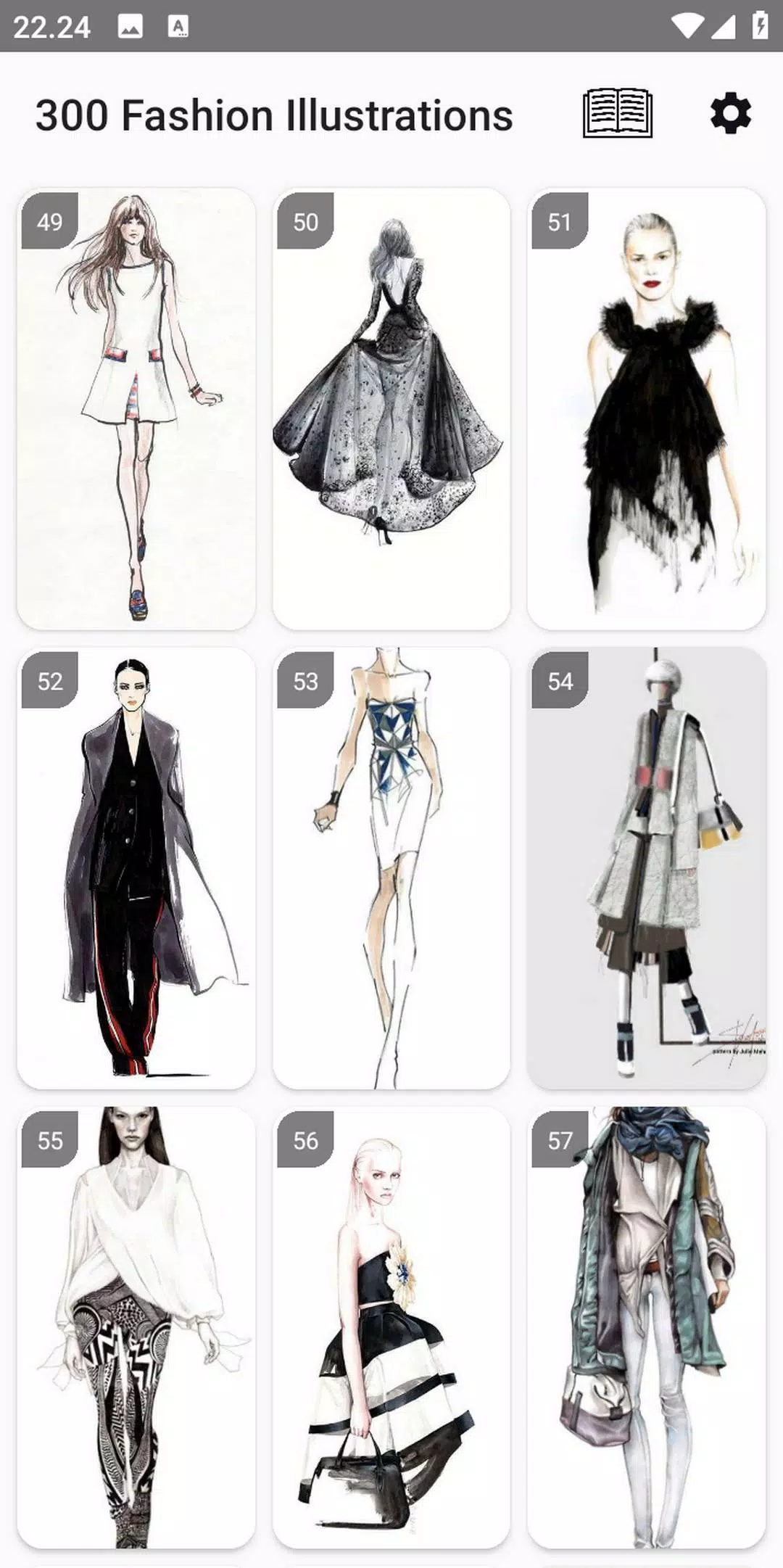 300 Fashion Illustrations Captura de pantalla 3