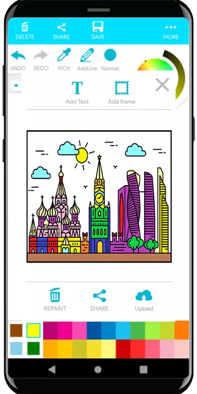 Coloring Travels Captura de pantalla 4