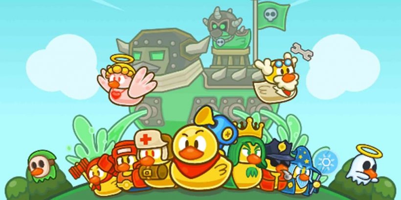 เกม Rubber Duck: Idle Squad วางจำหน่ายแล้วบน iOS และ Android พร้อมนำฉากแอ็คชั่นสวรรค์กระสุนสีเหลือง