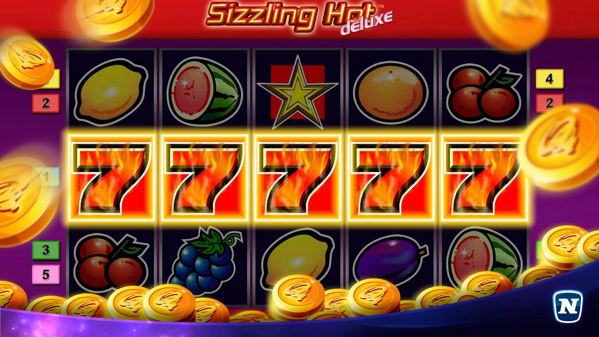 Sizzling Hot™ Deluxe Slot スクリーンショット 3