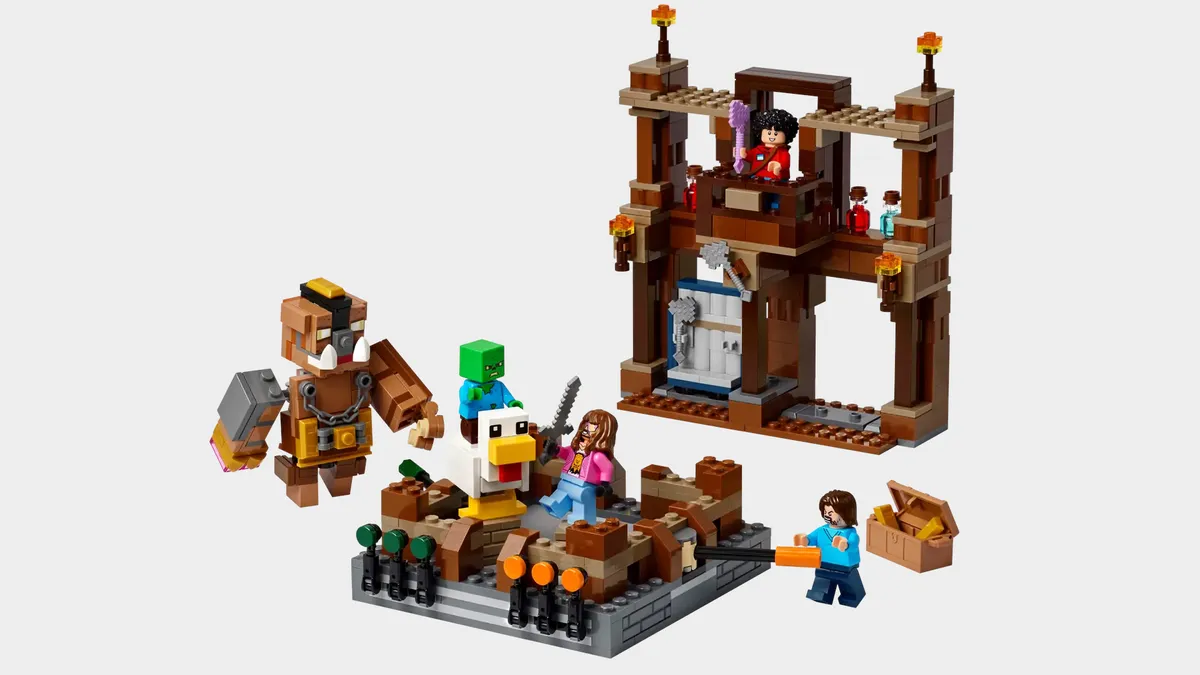 Minecraft Movie Lego Sets mendedahkan penampilan kumpulan