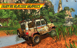 Offroad Jeep Driving Simulator Ảnh chụp màn hình 1