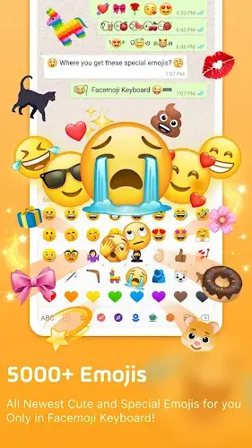 Facemoji:Emoji Keyboard&ASK AI স্ক্রিনশট 2