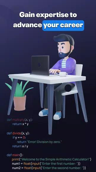 Python Master - Learn to Code Screenshot 4