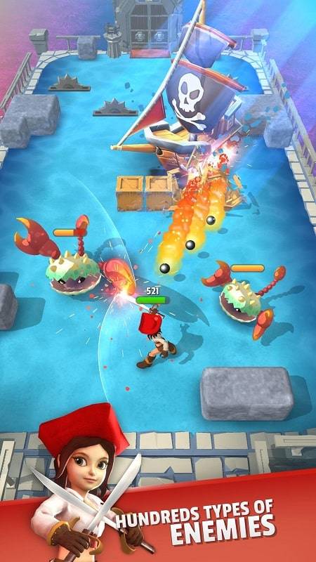 Dashero: Archer & Sword hero Ảnh chụp màn hình 1