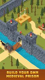 Idle Medieval Prison Tycoon ภาพหน้าจอ 1