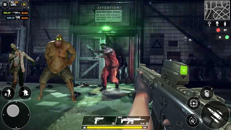 Dead Zombie Survival Shooter スクリーンショット 1