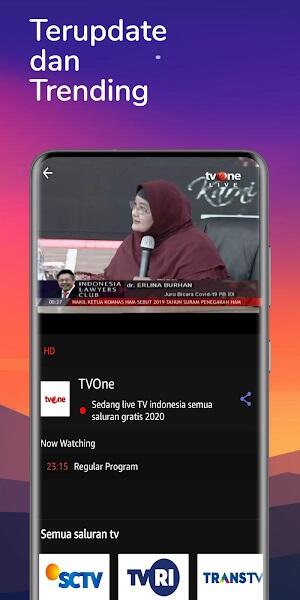 TV Indonesia Tangkapan skrin 1