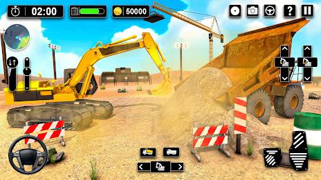 Heavy Sand Excavator 3D Sim Ekran Görüntüsü 4