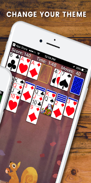 Solitaire - Classic Card Game Tangkapan skrin 2