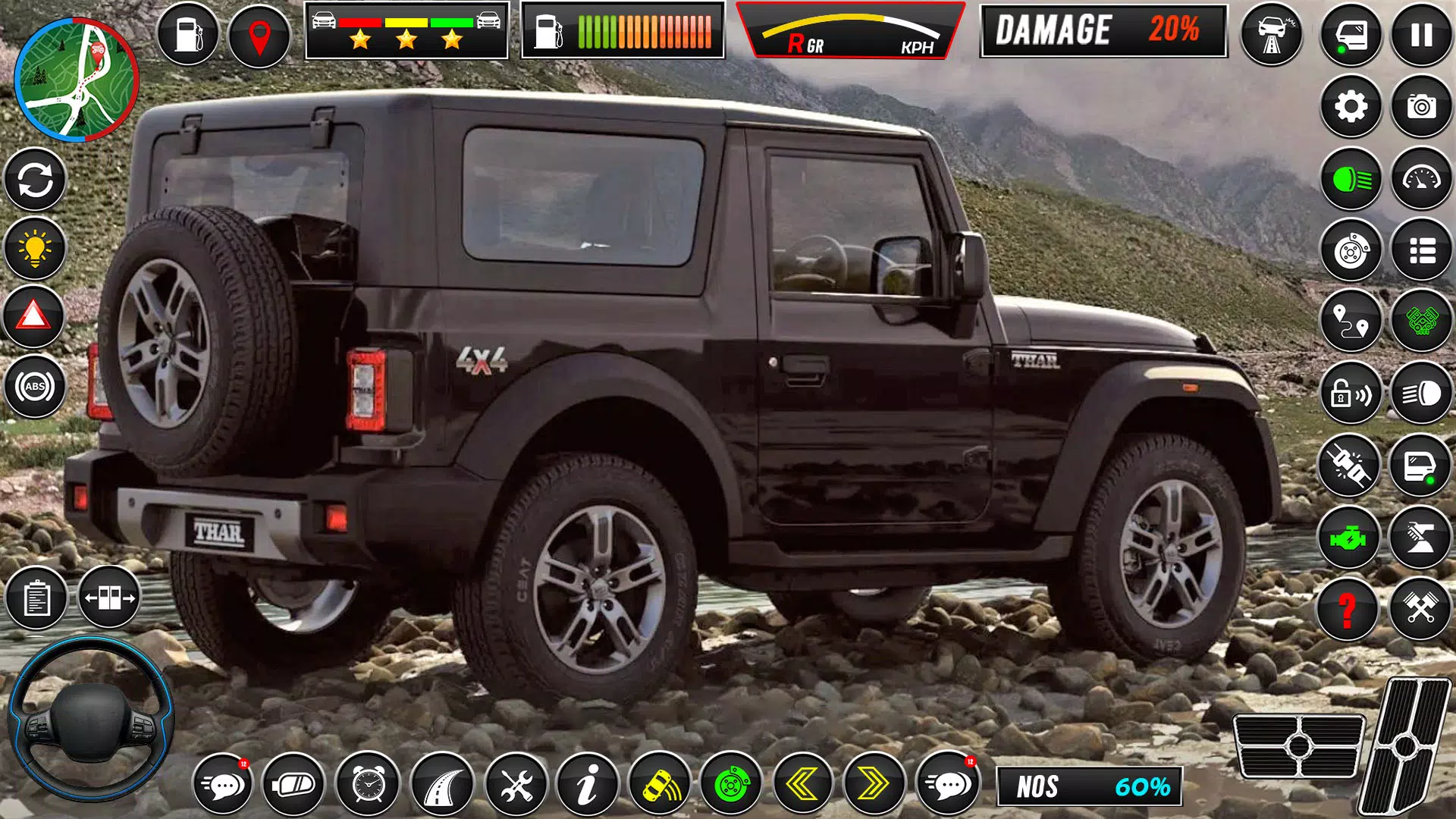 Offroad Jeep Game Simulator 3d Ekran Görüntüsü 4