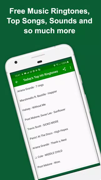 Today's Hit Music Ringtones 스크린샷 1