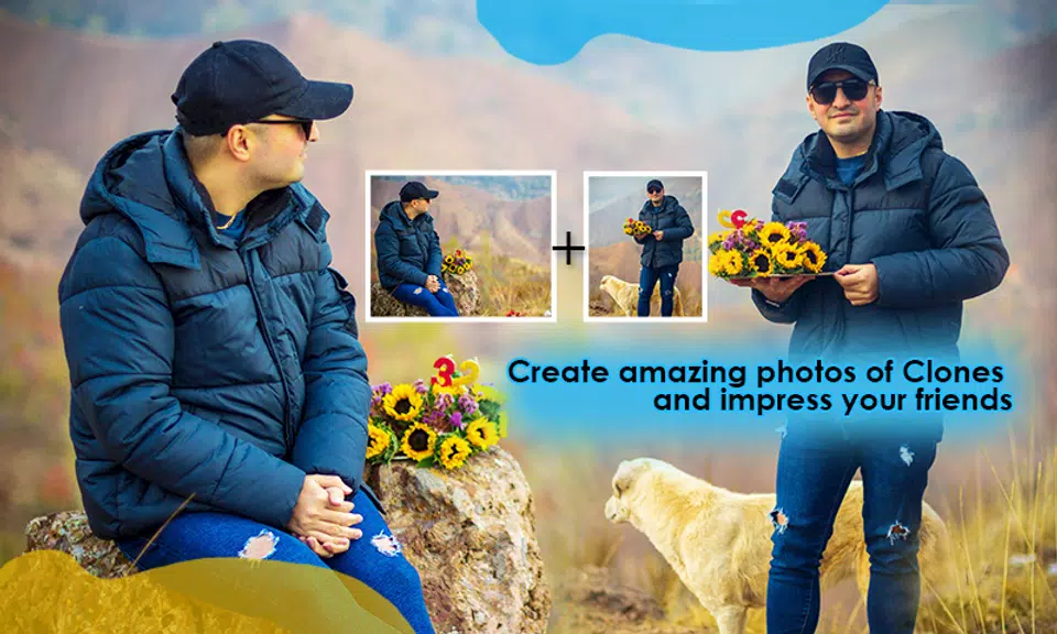 Photo Clone App twins Editor Screenshot 4
