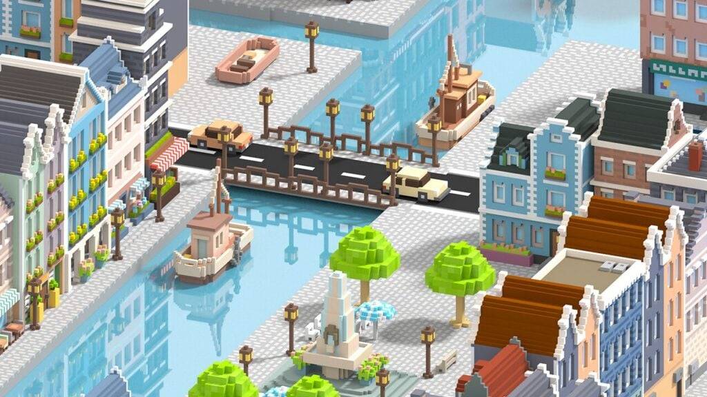 Super Citycon Voxel City-Building Game